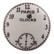 Paris Clocks Numerals Flat Ceramic Cabinet Knob Online